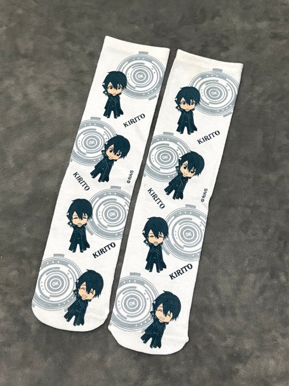 Sword Art Online Kirito Socks (Loot Crate)